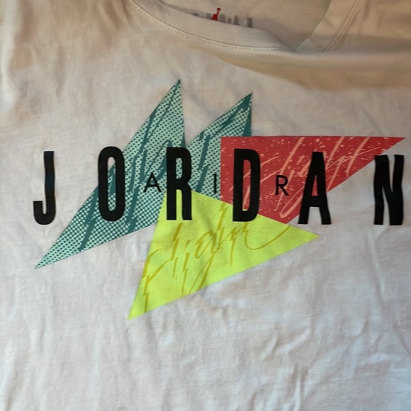 White Air Jordan Tee - Picture 4 of 4